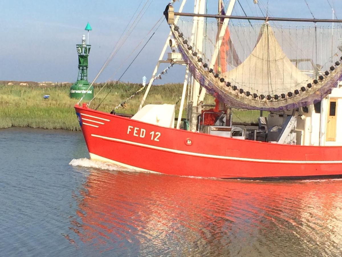 Ferienwohnung Mien Dröm im Sielhuus Butjadingen Exterior foto